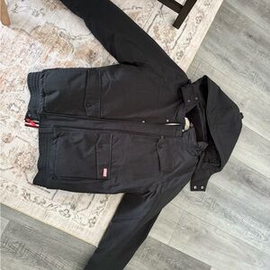 Hunter Men's Black Hooded Winter Jacket